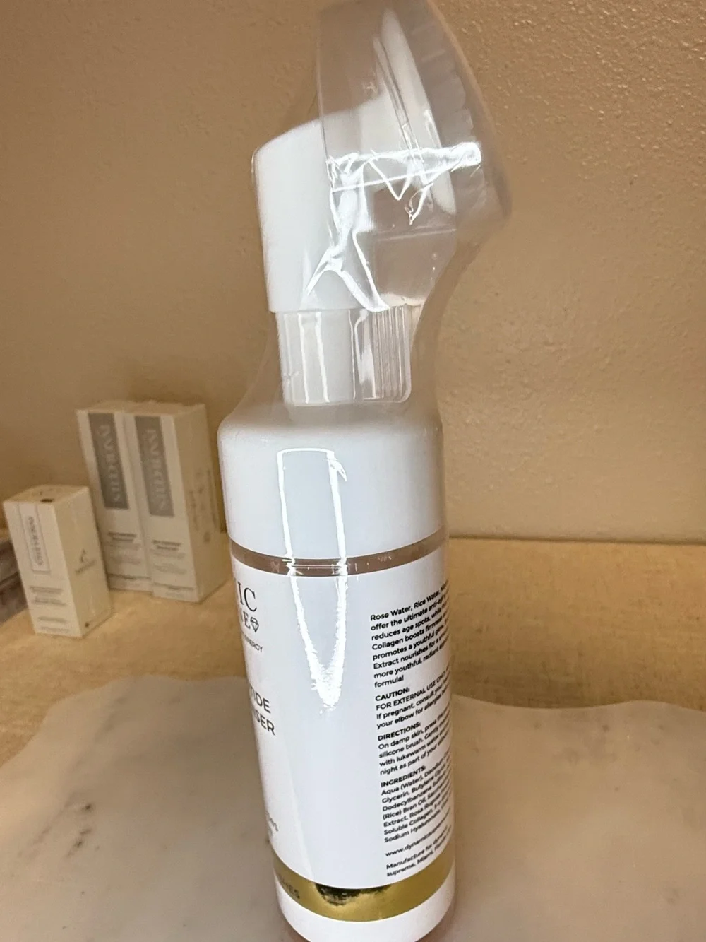 Rose Quartz Peptide Facial Cleanser